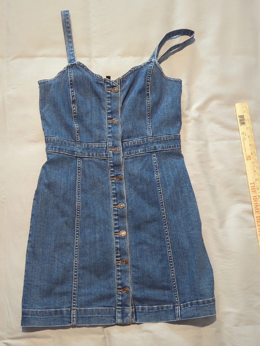 7 For All Mankind Medium Stretch Denim Mini Dress